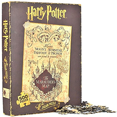 Puzzle Harry Potter Carte Du Maraudeur 500 Pieces - Ping - Fantastique - Mixte - Marron