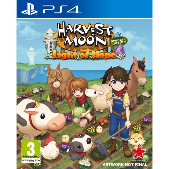 Harvest Moon Lumiere Despoir Edition Speciale Jeu Ps4
