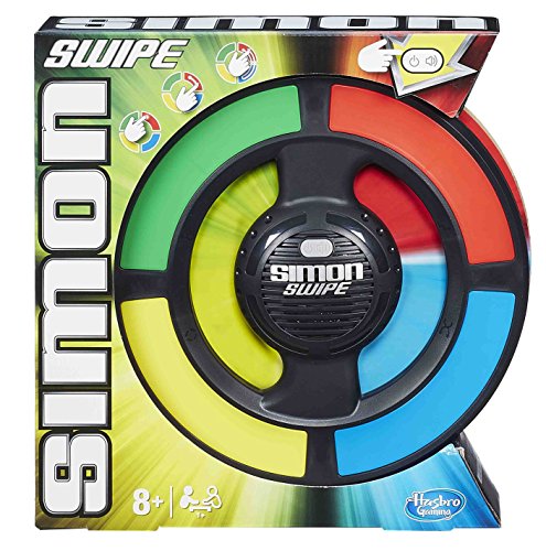Jeu De Societe - Hasbro - Simon Swipe - Mixte - A Partir De 8 Ans - 1 Joueur Ou Plus