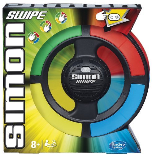 Jeu De Societe - Hasbro - Simon Swipe - Mixte - A Partir De 8 Ans - 1 Joueur Ou Plus