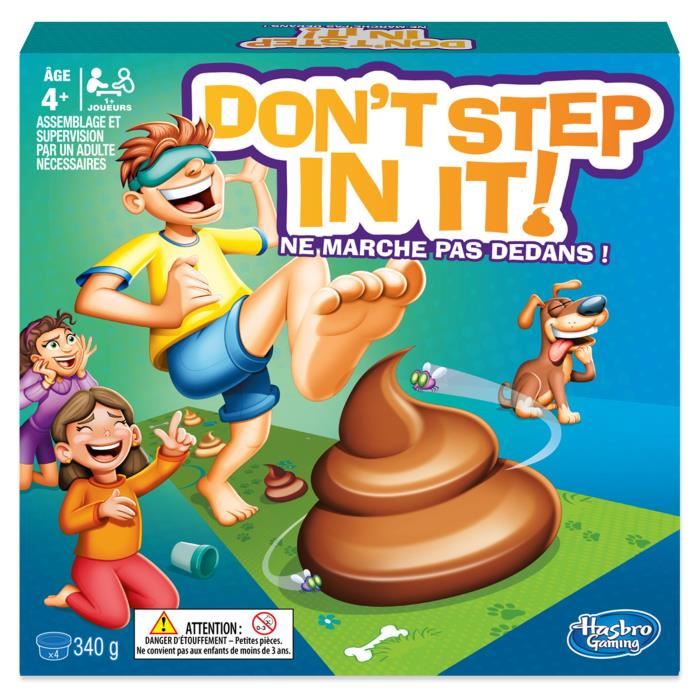 Dont Step In It - Ne Marche Pas Dedans - Hasbro Gaming - Jeu De Societe Fun