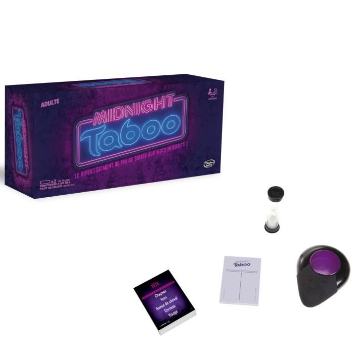 Hasbro Gaming - Midnight Taboo - Jeu De Societe