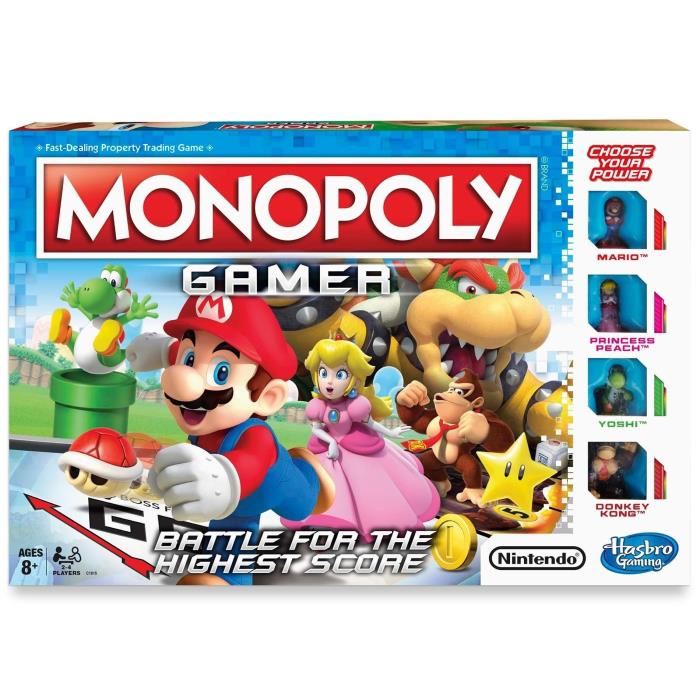 Monopoly Gamer ? Jeu De Societe - Jeu De Plateau
