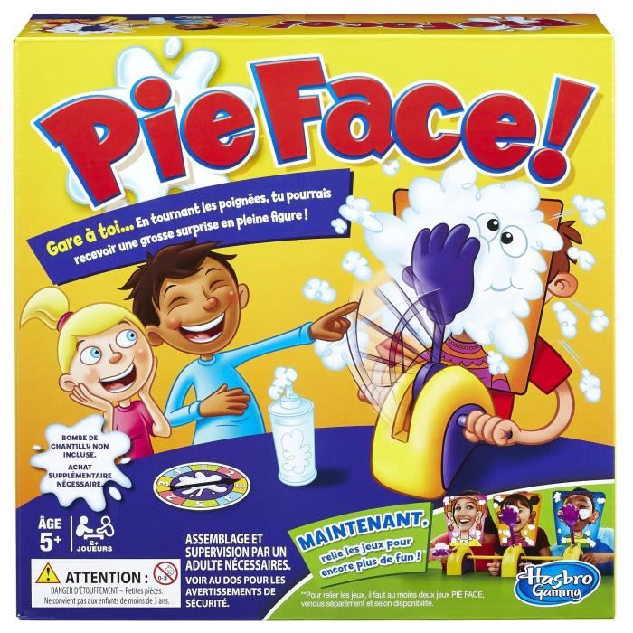 Hasbro Gaming - Jeu Pie Face New Reacti ...