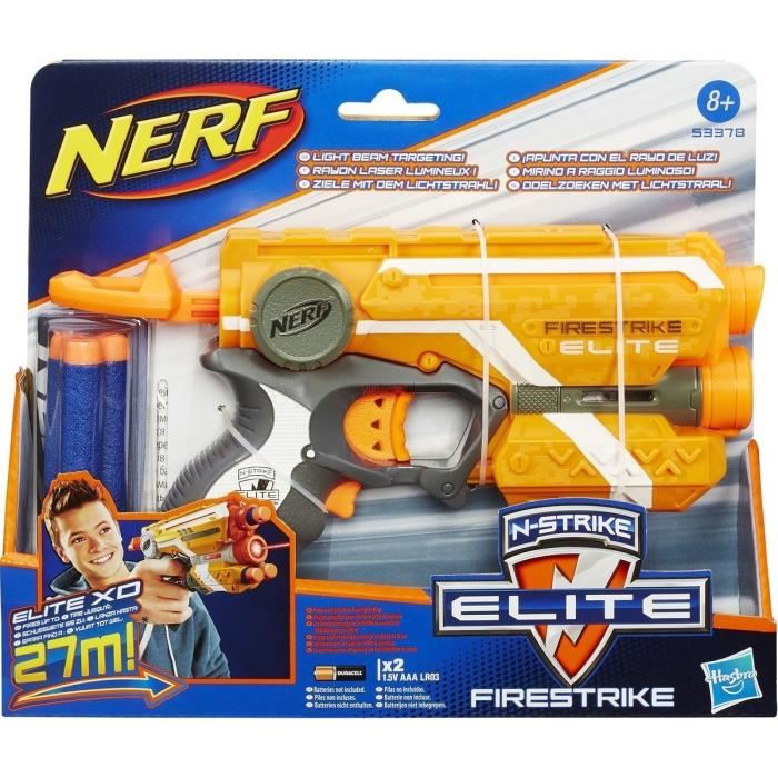 Nerf Elite - Firestrike + 3 Flechettes