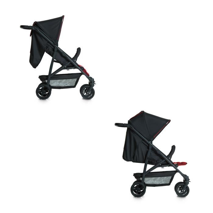 Hauck Poussette Combinee Trio Rapid 4 Plus Trioset Caviartango