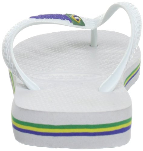 Havaianas Unisex Brasil Logo White 67