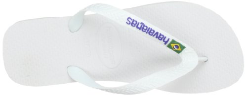 Havaianas Unisex Brasil Logo White 67