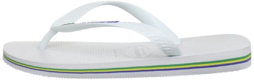 Havaianas Unisex Brasil Logo White 67