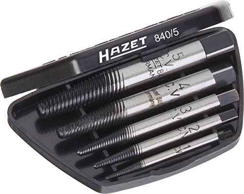 hazet Set dextracteurs de vis 5 pieces Hazet 840/5 M3 - M18 1 set