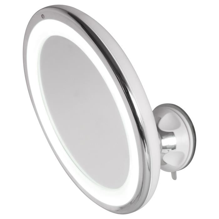 Hestec Miroir Grossissant Led Tactile