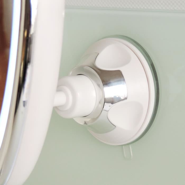 Hestec Miroir Grossissant Led Tactile