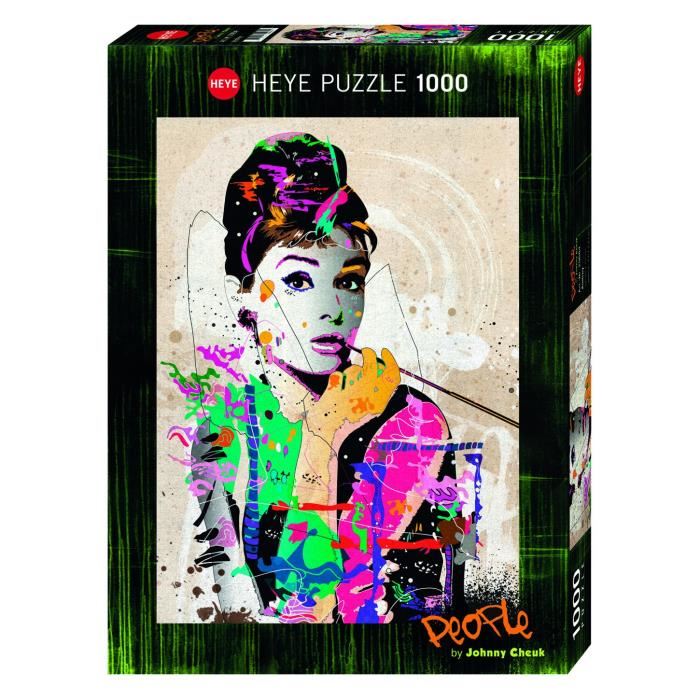 HEYE Puzzle 1000 Pieces People Audrey Hepburn