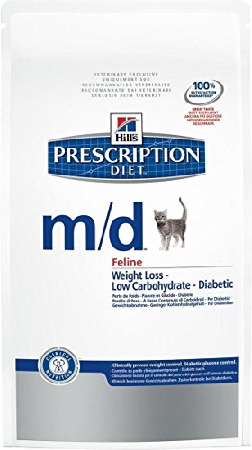 Croquettes Pour Chat - Hills - Prescription Diet Feline M/d - 1,5kg - Diabete - Gestion Du Poids