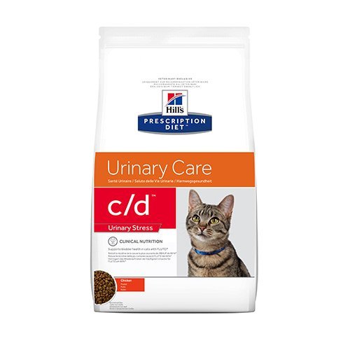 Hill's Prescription Diet C/d Urinary Stress Croquettes Pour Chat - 8kg Au Poulet