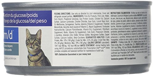 Hill's Prescription Diet M/d Minced Pour Chat 24x156g