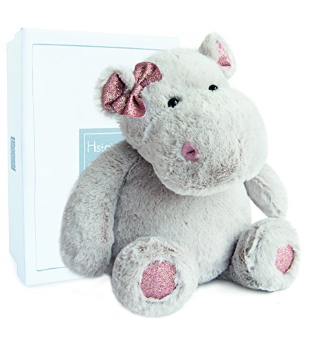 histoire d ours Peluche Hippo fille 38 cm