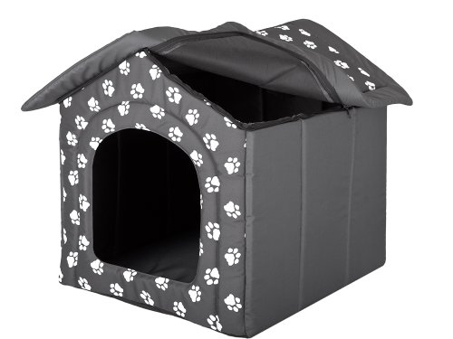 Hobbydog Dog House, Gris Avec Pattes, L