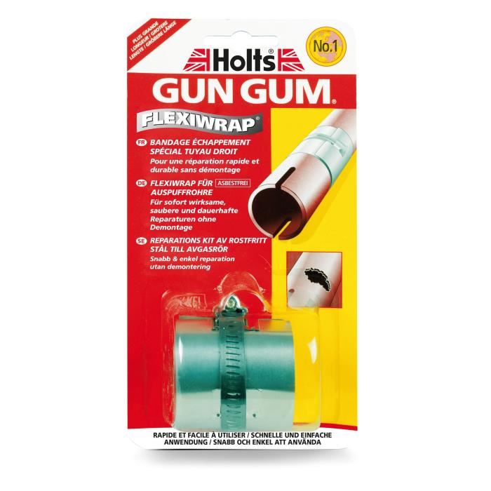HOLTS Bandage pot echappement Flexiwrap Acier inoxydable