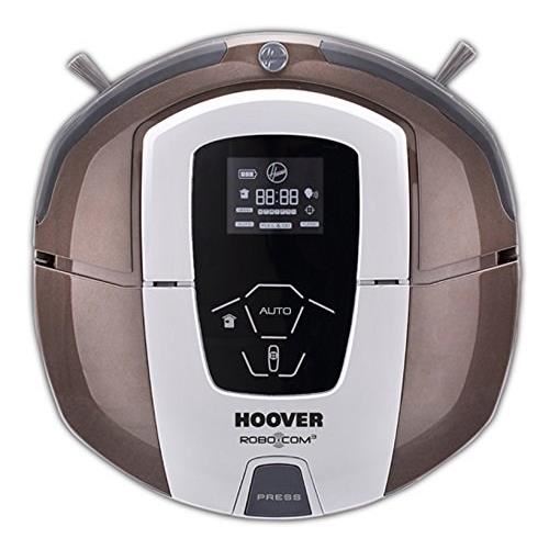 Hoover Robocom Rbc0701 Aspirateur Robot 05 L Chocolat Metallise Glace
