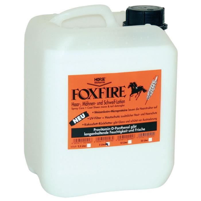 Horse Fitform Lotion Lustrante Foxfire 5000ml Pour Cheval