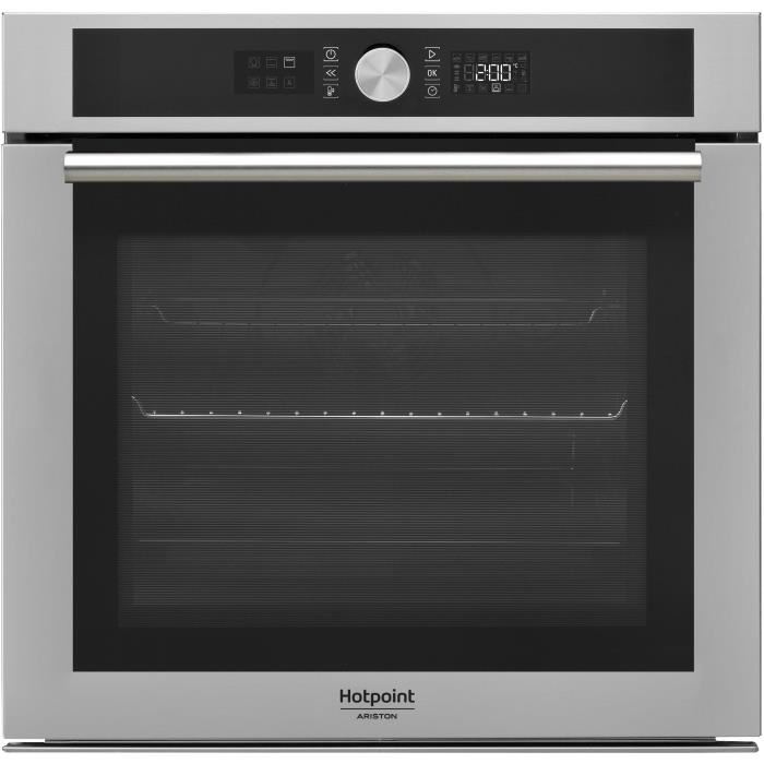 Hotpoint Fi4 871 P Ix Four Electrique Encastrable Multifonction Chaleur Pulsee 71l Pyrolyse A Porte Froide Inox