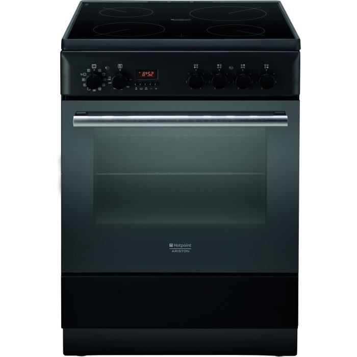 Hotpoint H6vmh60a (a) Ua - Cuisiniere - Pose Libre - Largeur : 60 Cm - Profondeur : 60 Cm - Hauteur : 85 Cm - Classe A - Anthracite