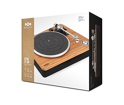 The House Of Marley - La Maison De Marley Em-jt000-sb Turntable Stir It Up Marley