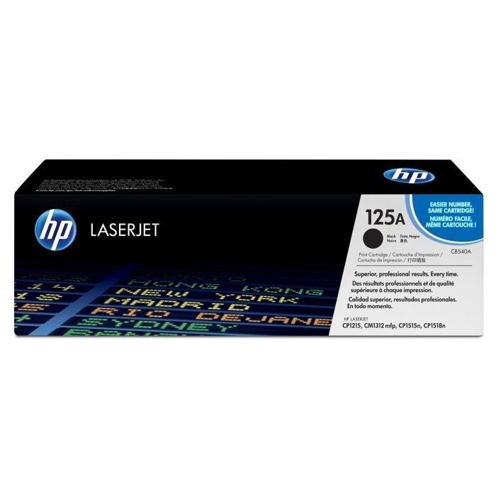 HP D'origine HP Color LaserJet CP 1518 NI toner (125A / CB 540 A) noir, 2 200 pages, 2,86 centimes par page