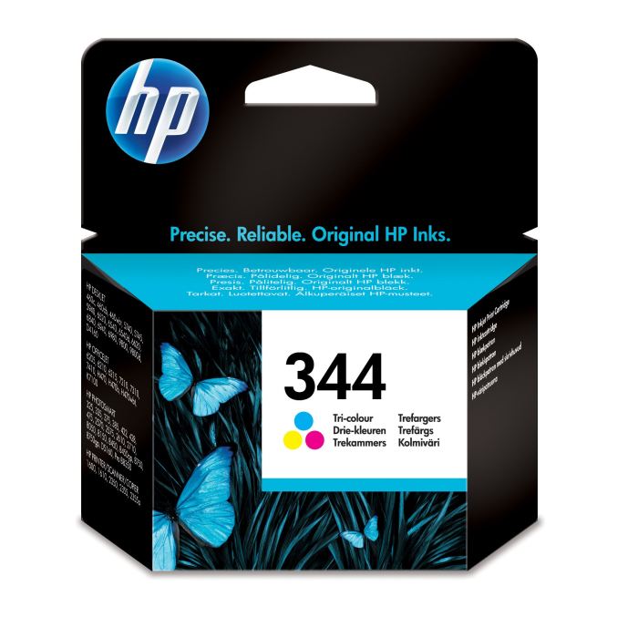 Hp 344 Couleur Cyan Magenta Jaune Original Cartouche Dencre