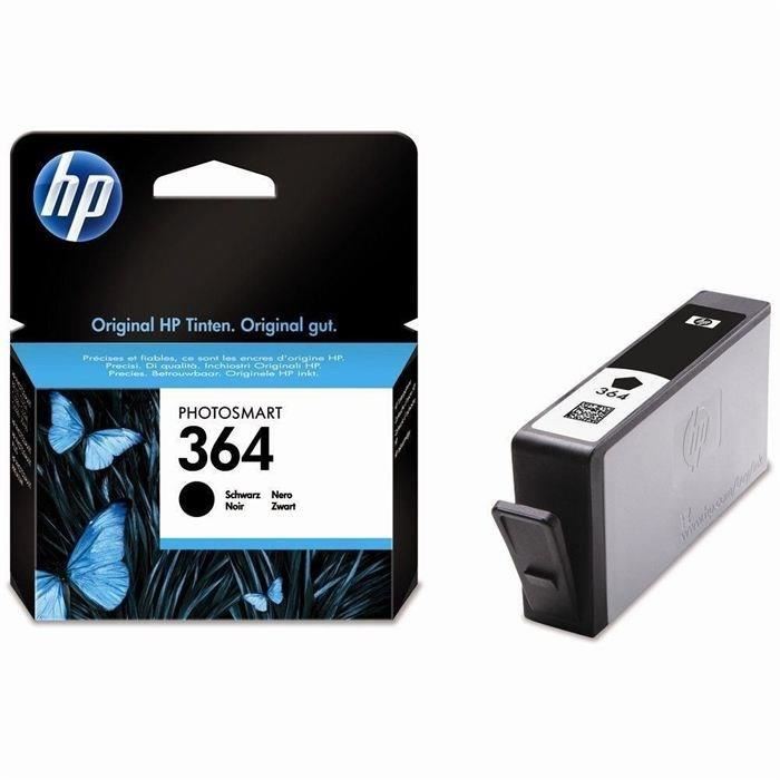 Cartouche HP 364 noir pour imprimantes jet dencre
