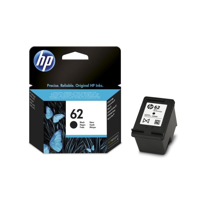 HP 62 Cartouche d'encre noir Original C2P04AE