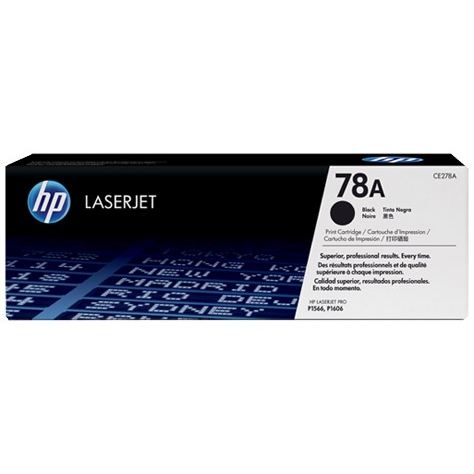 HP D'origine HP LaserJet P 1605 toner (78A / CE 278 A) noir, 2 100 pages, 3,25 centimes par page - remplace toner 78A / CE278A pour HP LaserJet P1605