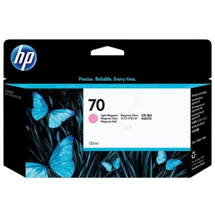 HP Cartouche d'encre magenta clair 70 130-ml
