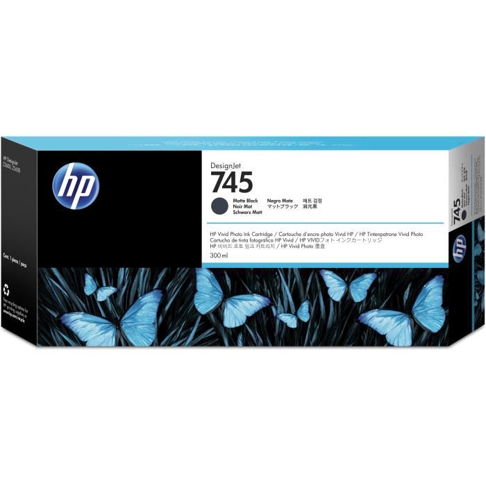 Hp Hp Ink/745 300-ml Matte Black