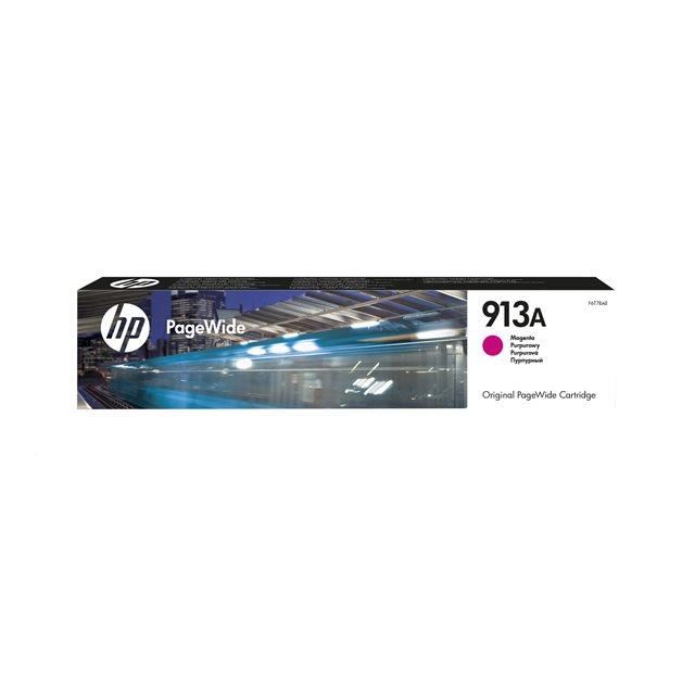 HP D'origine HP PageWide Pro 452 dwt cartouche d'encre (913A / F6T78AE) magenta, 3 000 pages, 2,4 centimes par page, contenu: 33 ml
