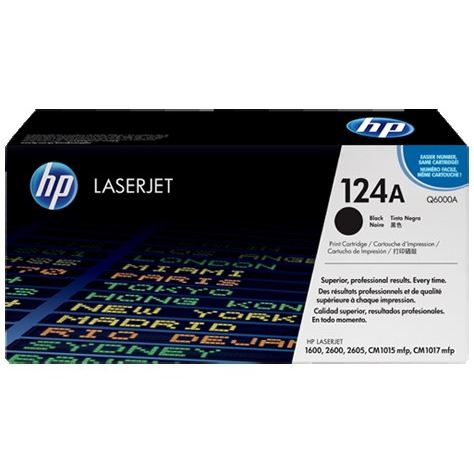 Hp 124a (q6000a) - Noir - Toner