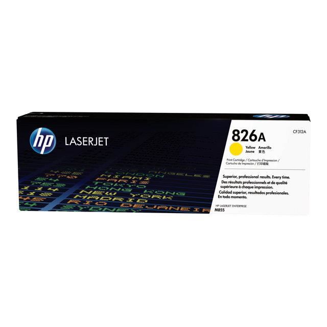 Hp 826a (cf312a) - Jaune - Toner