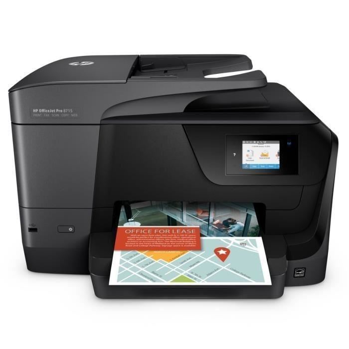 Hp Imprimante Officejet Pro 8715 Eligible Instant Ink 70 Deconomies Sur Lencre