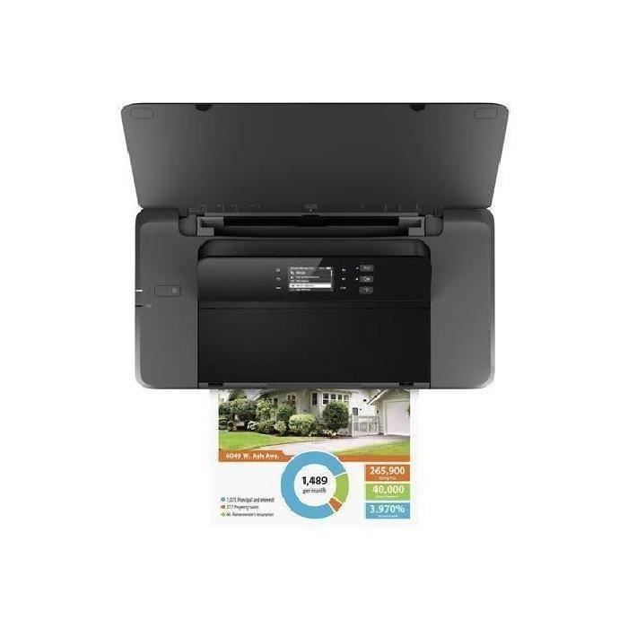 Imprimante Portable Hp Officejet 200 Jet Daencre Couleur