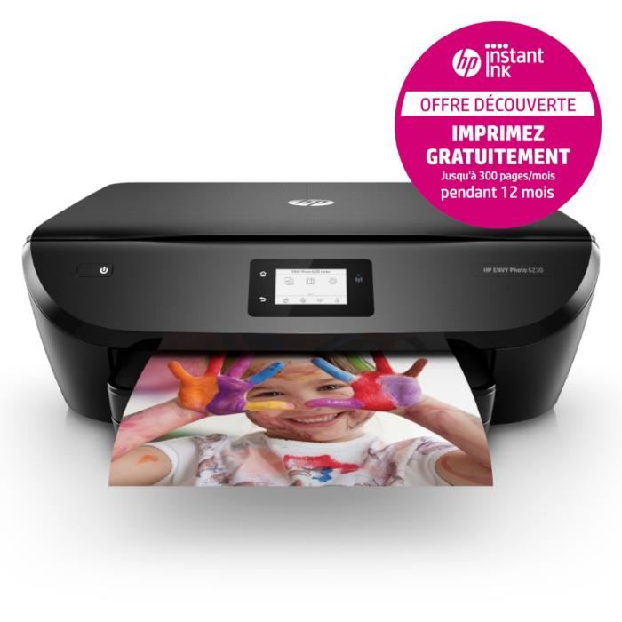 Hp Imprimante Tout-en-un Jet Dencre Couleur - Envy Photo 6230 - Ideal Pour La Creation - 4 Mois Instant Ink Offerts