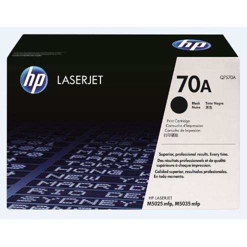 Hp 70a Toner Authentique Q7570a Noir