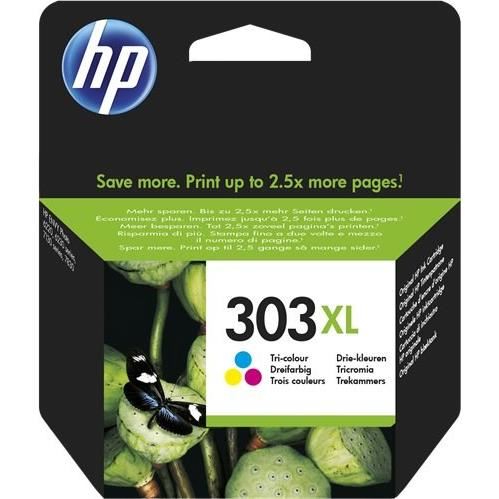 Cartouche Dencre Hp 303xl Tricolore Grande Capacite Authentique Pour Hp Envy Photo 62307130