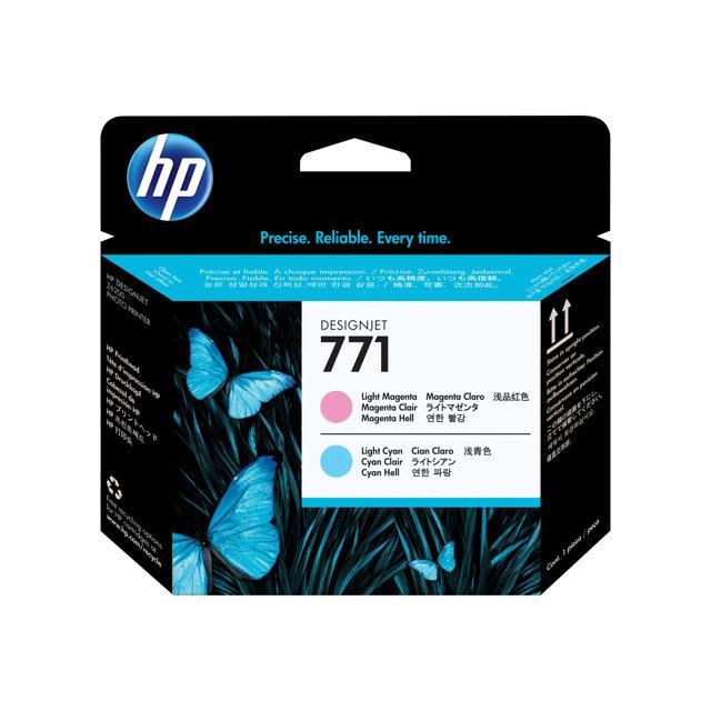 HP D'origine HP CE 019 A / 771 cartouche d'encre multicolor, contenu: 775 ml - remplace HP CE019A / 771 cartouche imprimante