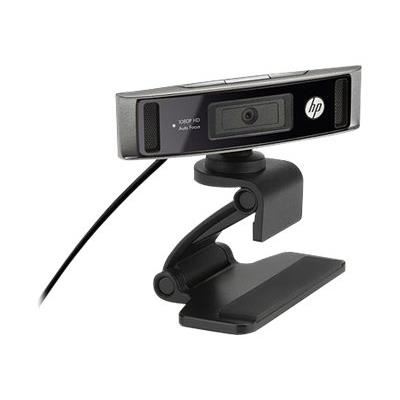 HP WebCam HD 4310 - Webcam pour ordinateur portable - panoramique / inclinaison - couleur - 1920 x 1080 - audio - USB 2.0