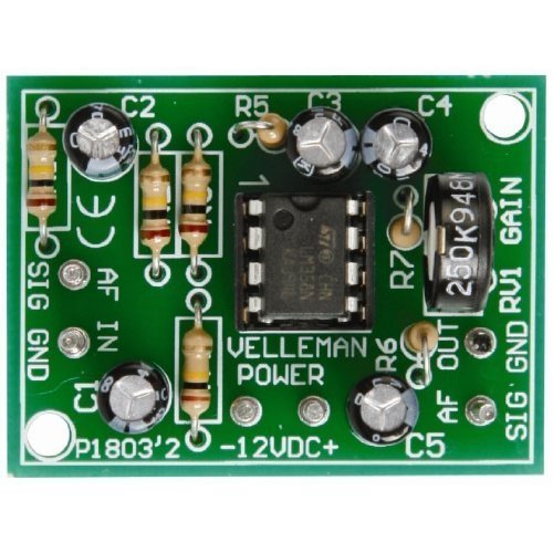 Velleman K1803 Kit Preamplificateur Mon ...