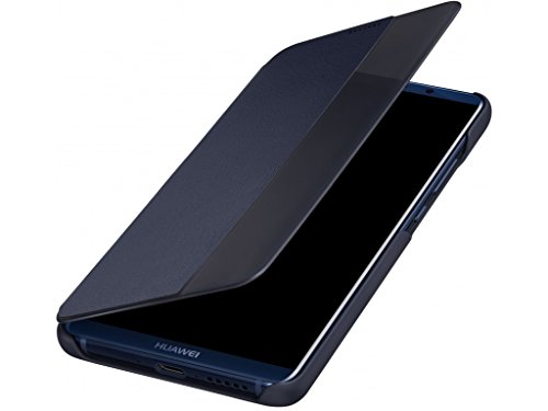 Housse Huawei Mate 10 Pro Etui Folio Clapet Translucide Bleu Original Huawei