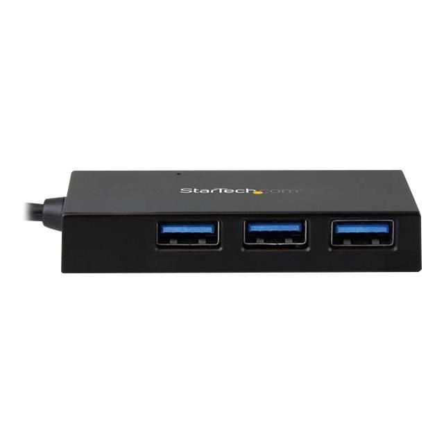 HUB USB 3.1 GEN 1 4 PORTS - 1X USB-C 3X USB-A