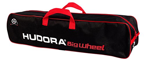 Hudora- Scooter 200-250 Sac De Transport Pour Trottinette, 14491, Noir/rouge 