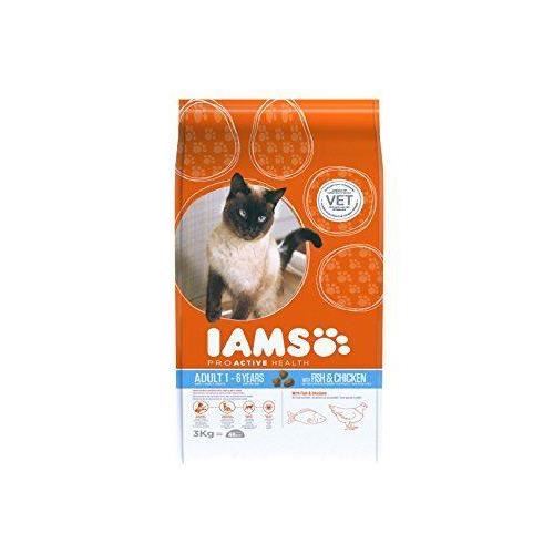 Iams Croquette Au Poisson Pour Chat Adul...